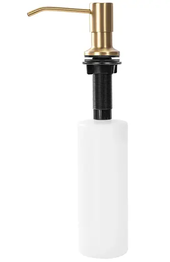 Вбудований диспенсер для рідини Rea 250 мл brushed gold BAT-08001, Золотий - фото 1