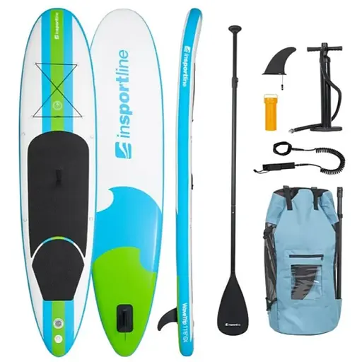 Надувная доска SUP inSPORTline WaveTrip 11'6" GX с аксессуарами 350 (26297) - фото 1