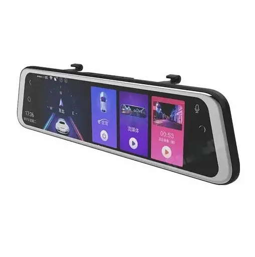 Зеркало с видеорегистратором L1055 12'' (2 камеры) touch AHD