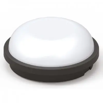 Светодиодный cветильник влагозащищенный ARTOS-20 20W черный 6400К - фото 1