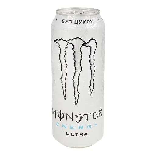 Уцінка. Напій енергетичний безалкогольний Monster Energy Ultra 0.5 л (895484)