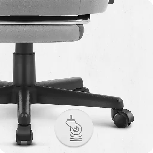 Крісло Cabro C502 LED Grey тканина - фото 5