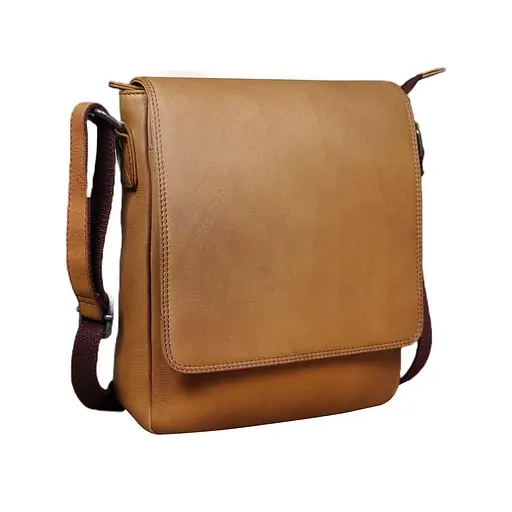 Мужской мессенджер из натуральной кожи Tavinchi R-3161C