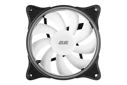 Кулер корпусный 2E GAMING F120OI-ARGB 120мм 1200rpm 3pin, 3pin +5VARGB 25.3dBa чёрный - фото 4
