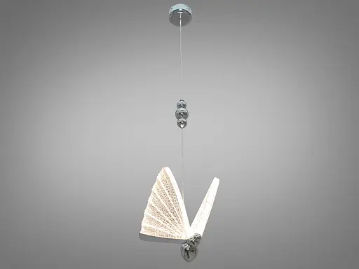 Витончений, вражаючий, магнетичний світлодіодний підвіс "Метелик" поту - фото 2