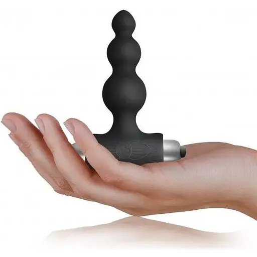 Анальный вибратор Rocks Off Petite Sensations - Bubbles Black - фото 3