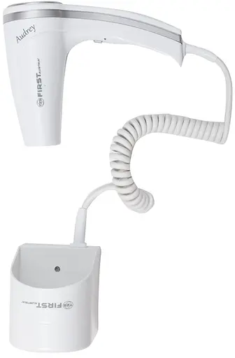 Фен First FA-5655-1 (настенный, гостиничный) белый - фото 2