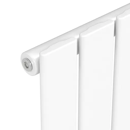 Вертикальний радіатор Navin Largo 452х1800-6, anticor, білий 10-012033-4880, Білий - фото 4
