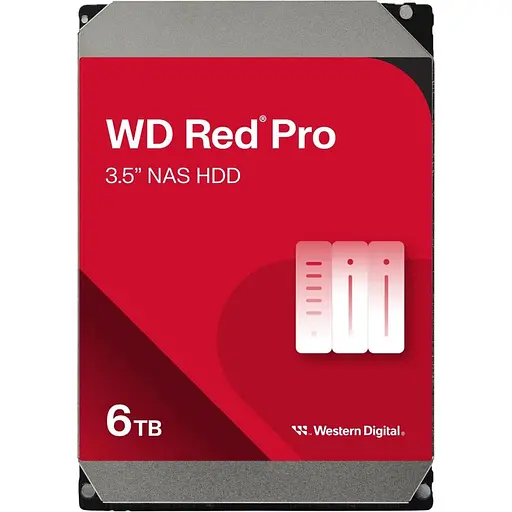 Жорсткий диск 3.5" WD Red Pro 6TB SATA 256MB WD6005FFBX (141099) - фото 2