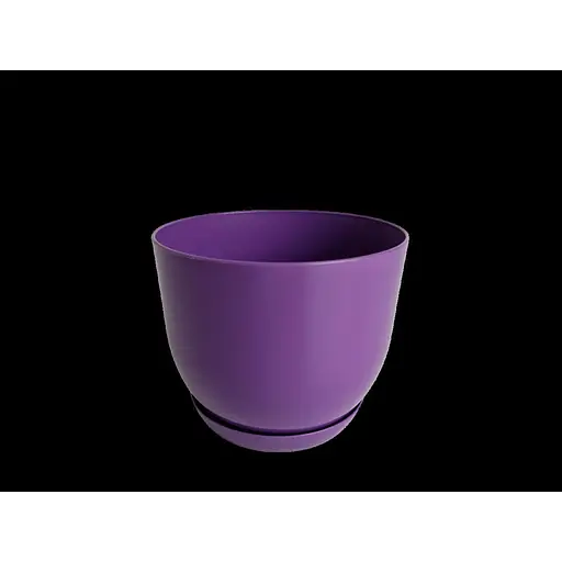 Горщик для квітів Класік 160mm з підставкою