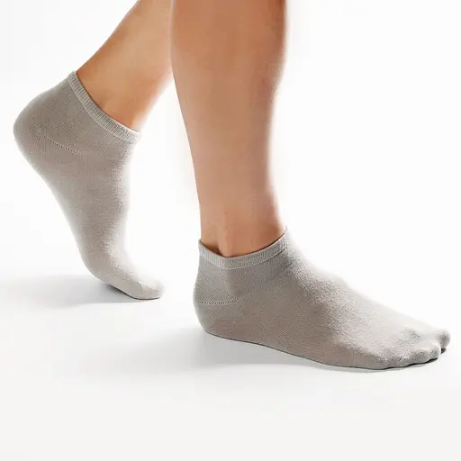 Набор носков однотонные мужские бесшовные качественные ORGANIC cotton 15, 39-41, Серый - фото 2