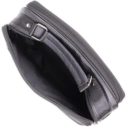 Сумка чоловіча з ручкою для перенесення в руці з натуральної шкіри Vintage 27х35х9,5 см sum0027495 - фото 17