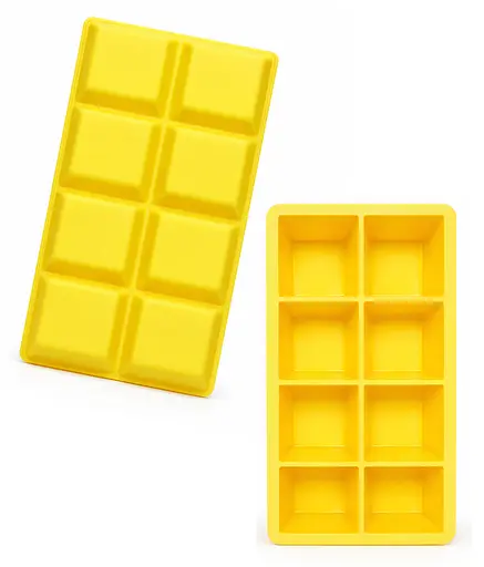 Форма для льда силиконовая Bar House на восемь крупных кубиков льда 5×5 см 88314 - фото 5