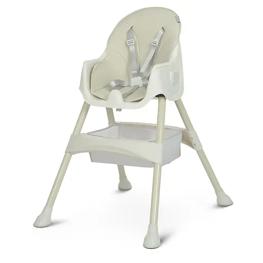 Стільчик для годування Bambi M 4136-2 Ice Gray до 3-х років, сірий - фото 2