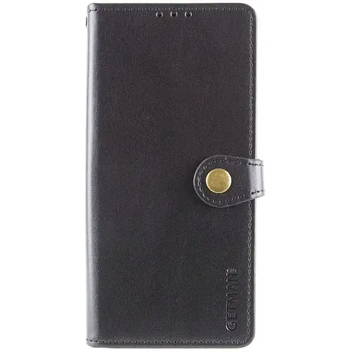 Кожаный чехол-книжка Getman Gallant (PU) для Xiaomi Redmi Note 14 Pro 5G / 14 Pro+ Черный