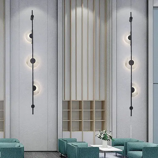 Видовжений настінний світильник Alabaster Sconce Line F Арт. WSE09 - фото 1