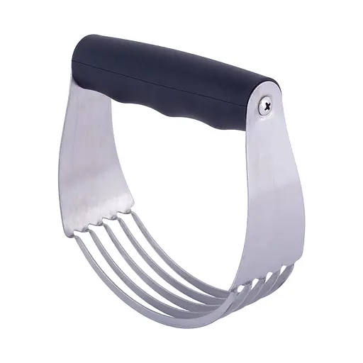 Резак для теста из нержавеющей стали с силиконовой ручкой для печенья и песочной крошки, Kamille Серебристый 87012 - фото 7