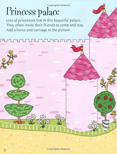 First Sticker Book. Princesses - фото 3