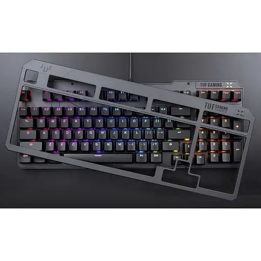 Клавіатура Asus TUF Gaming K3 Gen II Optical-Mech Switch Black 90MP0390-BKMA00 (116085) - фото 7