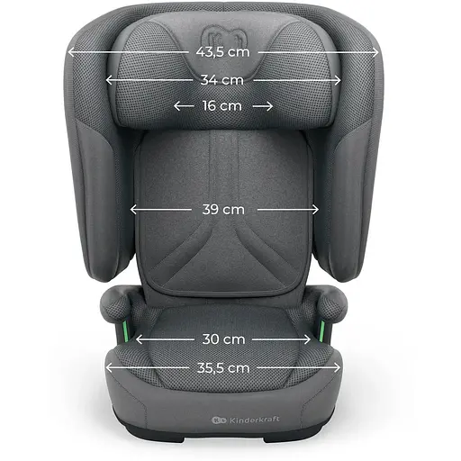 Автокресло Kinderkraft Unity 2 i-Size Grey (KCUNIT02GRY0000) - фото 10