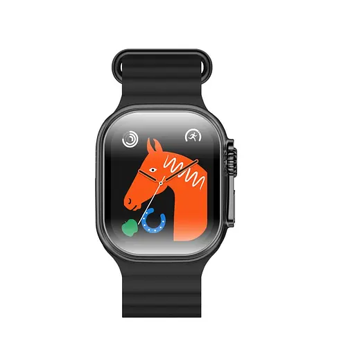 Смарт-часы W&O X10 Ultra 3 49mm 300 mAh IP67 черный - фото 1