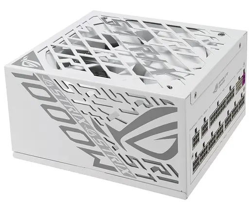 Блок живлення ASUS ROG Strix 1000W ATX 3.1 80+ Platinum White Edition (90YE00W4-B0NA00) - фото 1