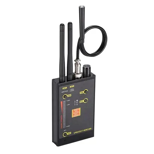 Профессиональный детектор Hero 009 жучков, прослушки, беспроводных камер, GPS трекеров - фото 5