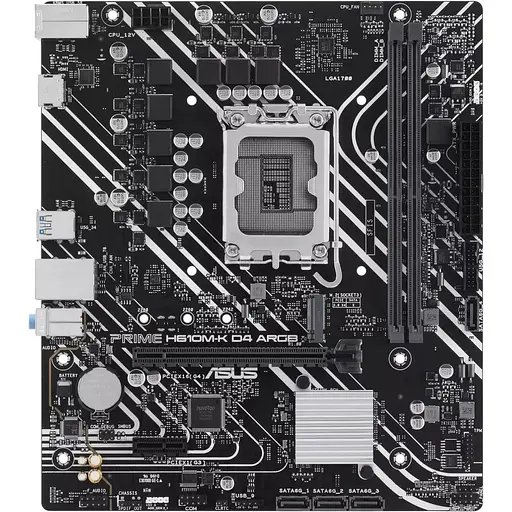 Материнская плата Asus Prime H610M-K D4 ARGB Socket 1700