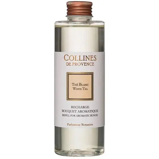 Наповнювач для аромадифузора Collines de Provence білий чай 200 мл