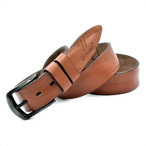 Ремінь шкіряний Weatro чоловічий 115-120 см acs0022031 - фото 4
