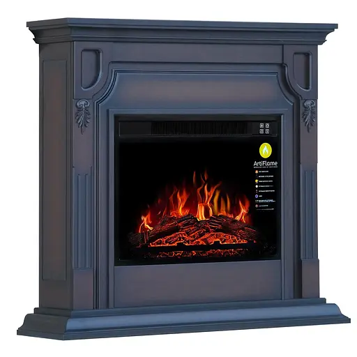 Каминокомплект угловой ArtiFlame TORONTO AF23S МАХАГОН КОРИЧНЕВЫЙ АНТИК