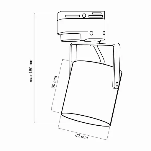 Трековий світильник Polux Minor 321794 - фото 9