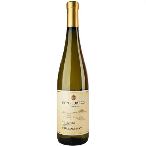 Вино Conti D'arco Trentino Chardonnay DOC біле сухе 0.75 л