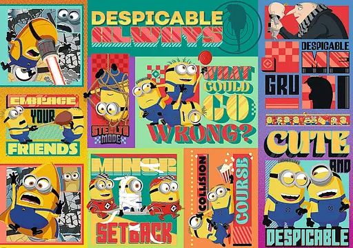 Пазл Грю і Міньйони: Під прикриттям - 1000 елементів Trefl 10820 - фото 2