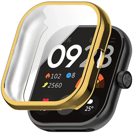 Захисний чохол Tamister для смартгодинника Redmi Watch 4 золотистий