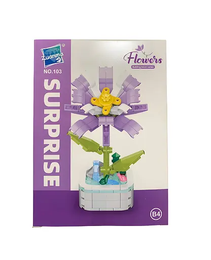 3D конструктор Flowers Ирис на 154 детали (25-110) - фото 2