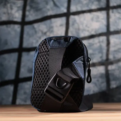 Слинг сумка мужская для путешествий из качественного текстиля Vintage 11х15,5х2,5 см sum0027012 - фото 9