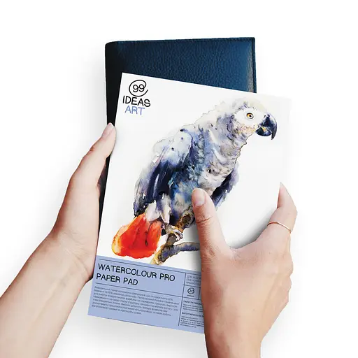 Склейка для акварели CP, А5 300 г/м2, 20 листов, (30% хлопок), 99IDEA9-WP3A5 - фото 2