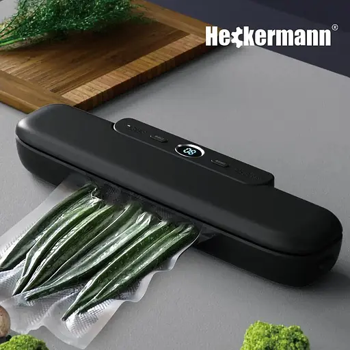 Вакуумний пакувальник Heckermann JL-VS8808 + фольга 20×600 см - фото 4