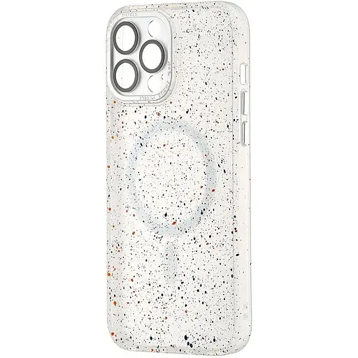 Чехол-накладка DK для Apple iPhone 12 Pro Max MagSafe Composite Matte Splash (clear) - фото 6