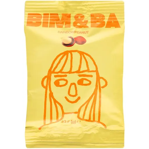 Драже Bim&Ba RainbowPeanut арахіс в глазурі 40 г