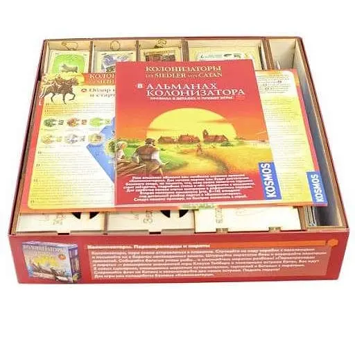 Органайзер Tower Rex Колонізатори The Settlers of Catan + Вежа для кубиків (CO-01)