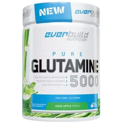 Аминокислота Everbuild Nutrition Glutamine Пунш из кислых яблок 300 г