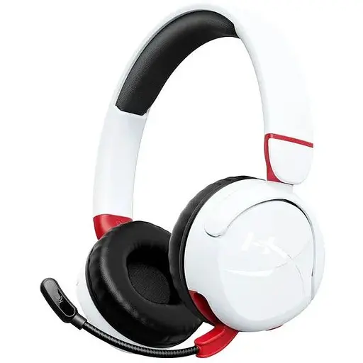 Гарнітура HyperX Cloud Mini mini-jack/BT 1.2м біло-червона