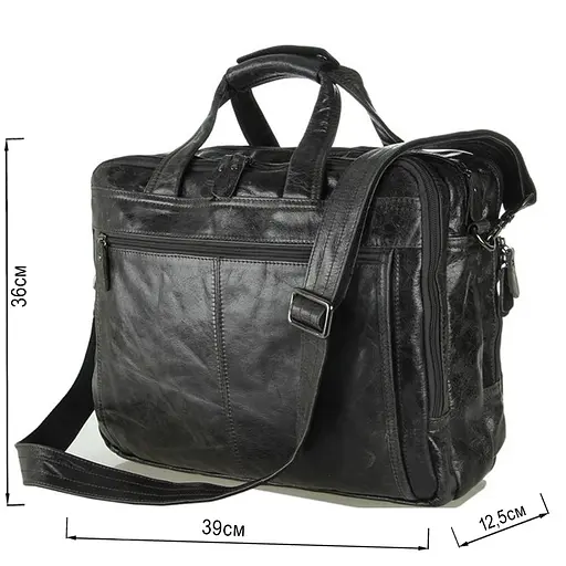 Сумка чоловіча Vintage 39х36х12,5 см sum0028971 - фото 3