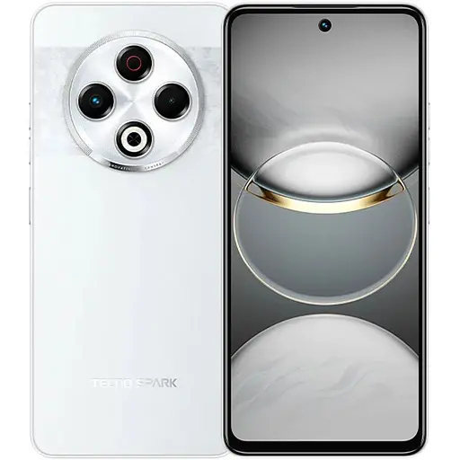 Смартфон Tecno Spark 30 KL6 678" 8/128ГБ 2SIM 5000мА/рік Astral Ice