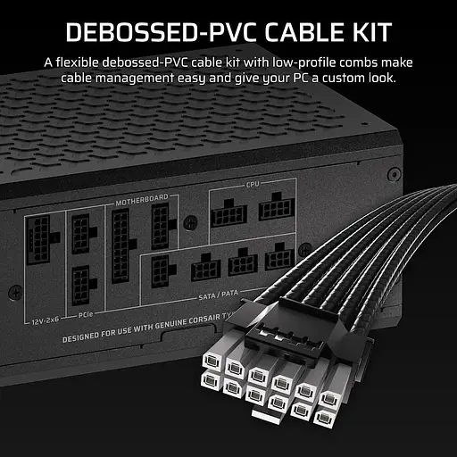 Блок живлення Corsair HX1200i 1200W 80+ Platinum (CP-9020267-EU) - фото 4