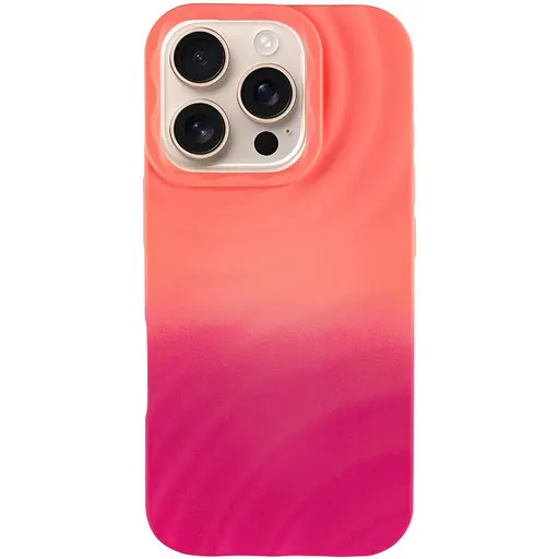 Чохол Epik TPU ColorWave для Apple iPhone 16 Pro Max 6.9 Peach/Pink - фото 2