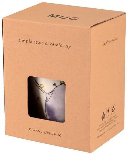 Чашка Led Little Prince с бамбуковой крышкой и ложкой 360 мл (B060500) - фото 6