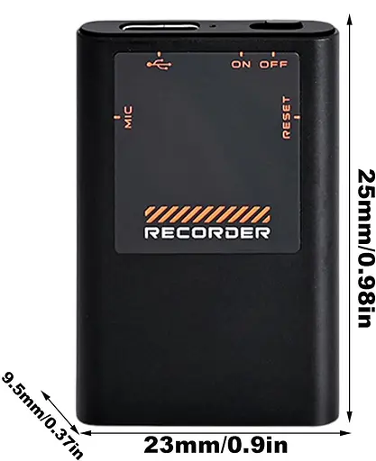 Диктофон цифровий зі зберіганням мовних записів - фото 5